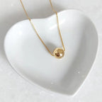 Colar Gargantilha Marina Bola Folheado A Ouro 18k C Garantia