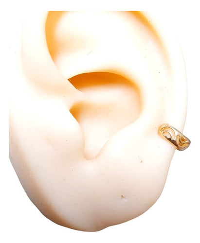 Brinco Argola Pequeno 6 Mm Infantil Bebe Folheado Ouro18k
