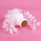 Enfeite Arranjo Tiara Cabelo Noiva Perola Cristal Prata