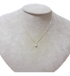 Colar Gargantilha Pedra Zirconia Dourado Ponto De Luz F Ouro