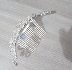 Coroa Tiara Prata Noiva Dama Daminha Strass Debutante Barata